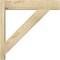 Ekena Millwork Traditional Block Rough Sawn Outlooker, Douglas Fir, 6"W x 26"D x 26"H OUT06X26X26TRA05RDF - alternate 3